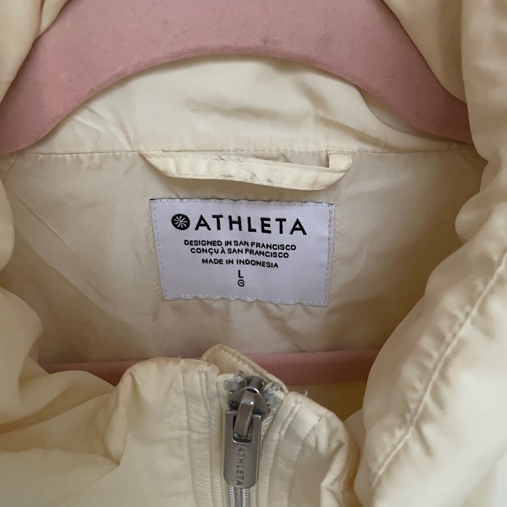 Athleta Women's Soft Butter Cream Utility Jacket - Picture 6 of 6